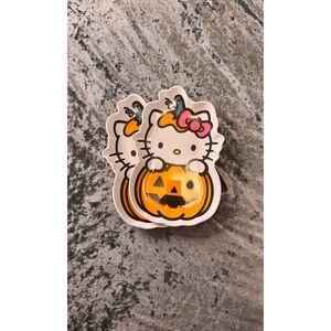 Hello Kitty Halloween Pumpkin Plates